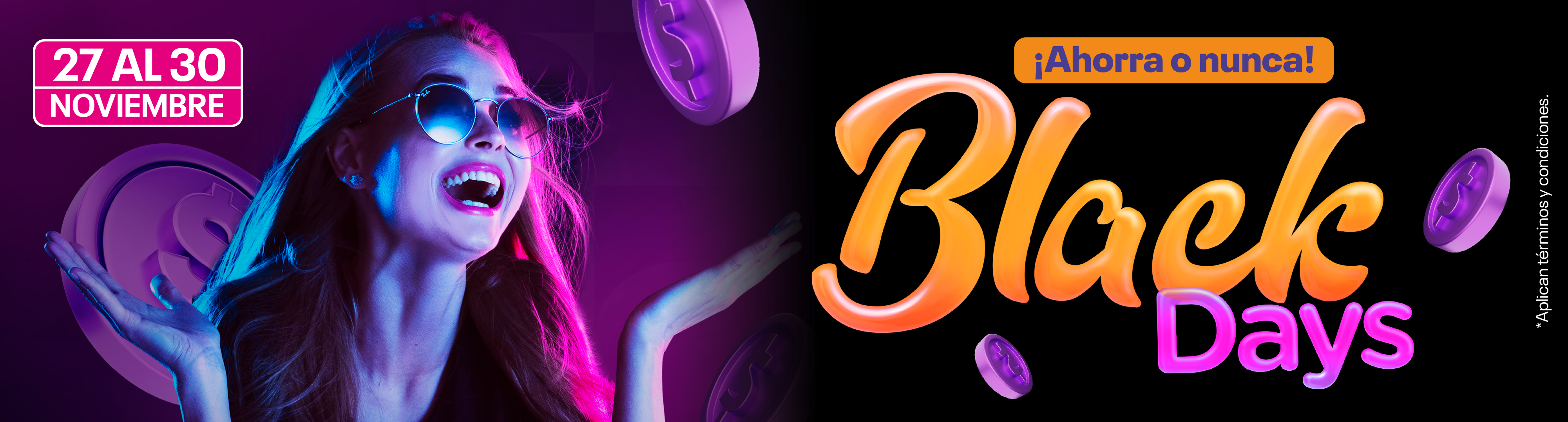 Banner Principal de Black Days